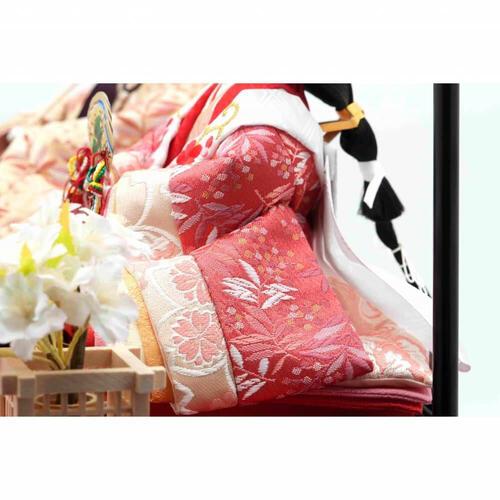 【雛人形】ケース飾り 親王飾り「格子に花手毬六角ワインアクリル」 (322987)ひな人形 おしゃれ トイザらス・ベビーザらス限定【メーカー直送】