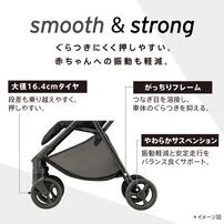 Aprica アップリカ Viit ヴィット  (シルバーグリーン) B型ベビーカー 簡単折りたたみ 姿勢サポート 7ヶ月～4歳頃対応