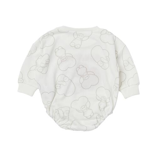 ディズニー 長袖さがらボディスーツ ドッカン ベイマックス(ホワイト×80cm) ベビーザらス限定