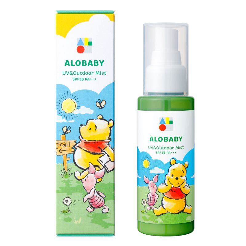 アロベビー UV&アウトドアミスト ディズニーver くまのプーさん SPF38