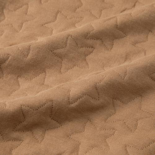 monpoke モンポケ 長袖ロンパース レギンス付き ミディアムベージュ×70cm