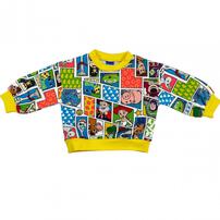 【Sophitica × tsumashi1118さん】Disney トイ・ストーリー 裏毛トレーナー イエロー×110cm ベビーザらス限定 クリスマスプレゼント