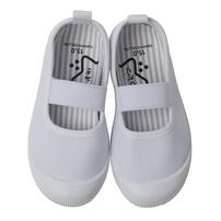 上履き メッシュ ホワイト&times;17cm 