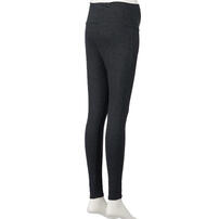 らくちんパンツ10分丈（ブラック×M）