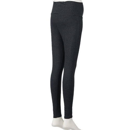 らくちんパンツ10分丈（ブラック×M）