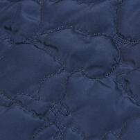 SNOOPY スヌーピー ベスト 中わたキルト ネイビー×95cm