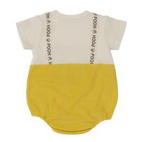 Disney ディズニー 半袖ボディスーツ 吊りブルマ風 くまのプーさん イエロー&times;70cm ベビーザらス限定