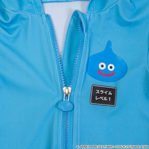 ドラクエベビー＆キッズ スライムなりきり水着 ブルー&times;95cm