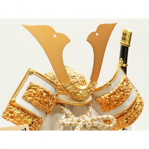 【五月人形】兜飾り ケース飾り「松鷹木目調六角アクリル」（538308）コンパクト 男の子 端午の節句 トイザらス・ベビーザらス限定【メーカー直送】