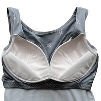 Petit jouet for Maternity プティジュエット マタニティブラキャミソール リボン(グレー×L MU)