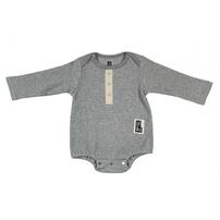 ローリーズファームベビー リブボディスーツ(グレー×80cm) ベビーザらス限定