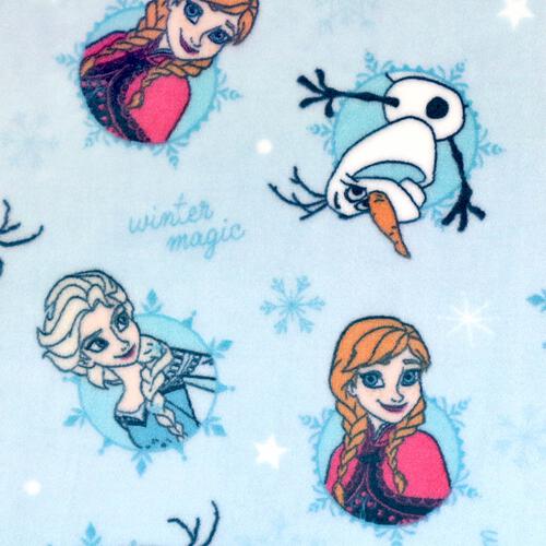 Disney スリーパー アナ雪 FROZEN サックス 50×70cm