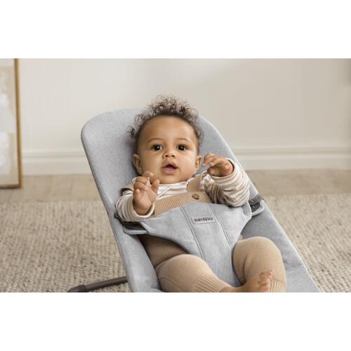 BabyBjorn (ベビービョルン) バウンサー Bliss ブリス （ウーブンメランジ ライトグレー） 【バウンサー 1ヵ月～2歳頃まで】【メーカー直送】