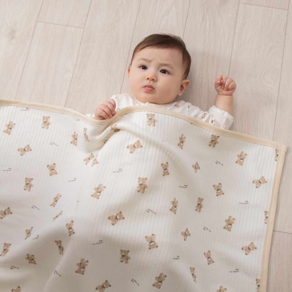 キルトケット くまさん 115×85cm ベビーザらス限定 | マタニティ