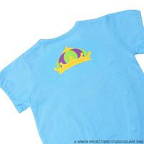 ドラクエベビー＆キッズ 半袖フィットオール キングスライム(ブルー×70-80cm)