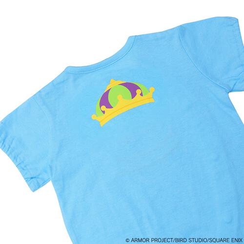 ドラクエベビー＆キッズ 半袖フィットオール キングスライム(ブルー×70-80cm)