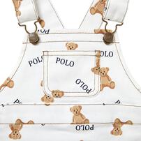 POLO BCS サロペットロンパース オフホワイト&times;80cm ベビーザらス限定 赤ちゃん 出産準備 出産祝い ベビー服 子供服