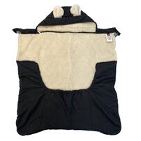 POLO 抱っこ紐ケープ中綿キルト ヘリンボン ネイビー