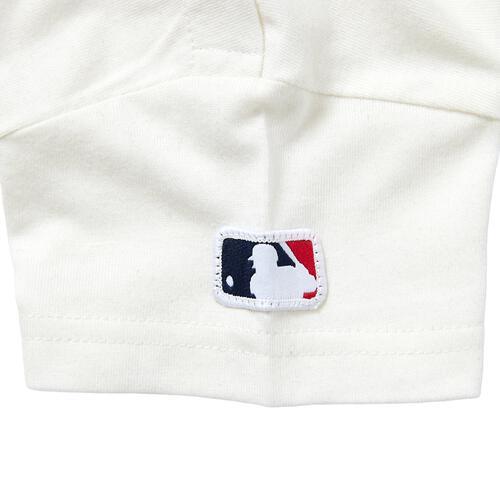 MLB ワッペン半袖ボディスーツ  ドジャース オフホワイト&times;70cm  ベビーザらス限定 赤ちゃん 出産準備 出産祝い ベビー服 子供服