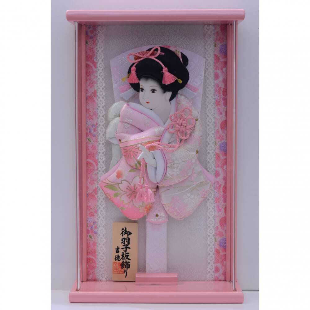 羽子板】壁掛けアクリルケース「振袖」8号 (245012) トイザらス