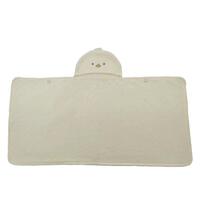 湯上がりタオル ひよこ イエロー