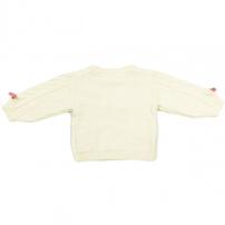 sophitica リボンニットプルオーバー オフホワイト×80cm