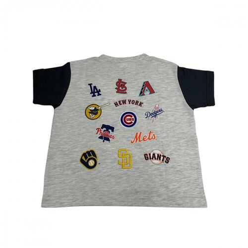 MLB チームMIX Tシャツ ライトグレー&times;95cm