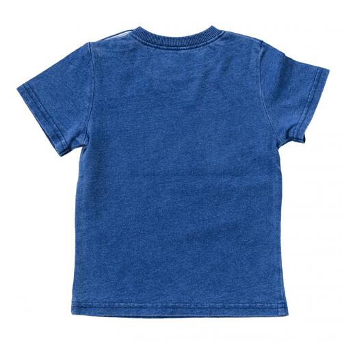BUDDYLEE 半袖Ｔシャツ インディゴ染め ブルー&times;80cm