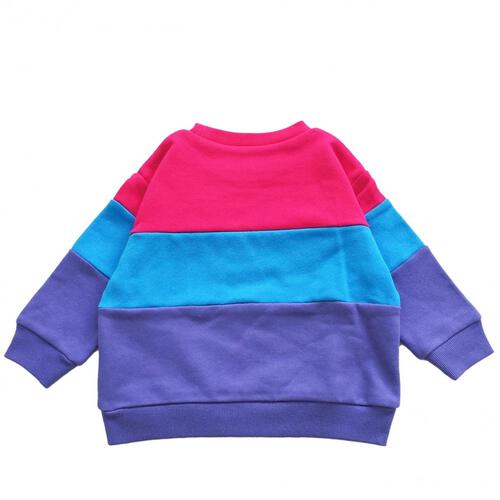 【Champion】長袖切替トレーナー パープル×100cm ベビーザらス限定