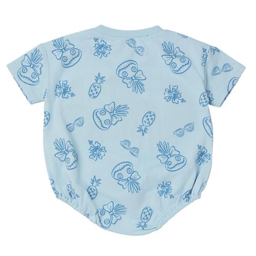 Disney  ディズニー 半袖ボディスーツ ドッカン サガラ スティッチ サックス&times;70cm ベビーザらス限定 赤ちゃん 出産準備 出産祝い ベビー服 子供服