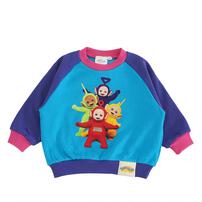 【お1人様1点限り】【テレタビーズ】ラグラントレーナー ブルー×80cm