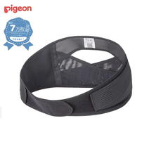 日本製 ピジョン 妊娠中から使える骨盤ベルト (ブラック×LL)