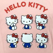 SANRIO サンリオ ハローキティ 天竺長袖パジャマ＋半袖Ｔシャツセット パジャマ ピンク&times;110cm ベビーザらス限定