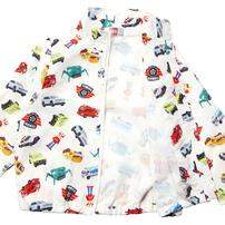 【TOMICA kie_158さんプロデュース】TOMICA トミカ ウィンドブレーカー ホワイト×100cm