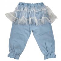 【Sophitica × tsumashi1118さん】Disney アナと雪の女王 裏毛チュールパンツ ブルー×130cm ベビーザらス限定