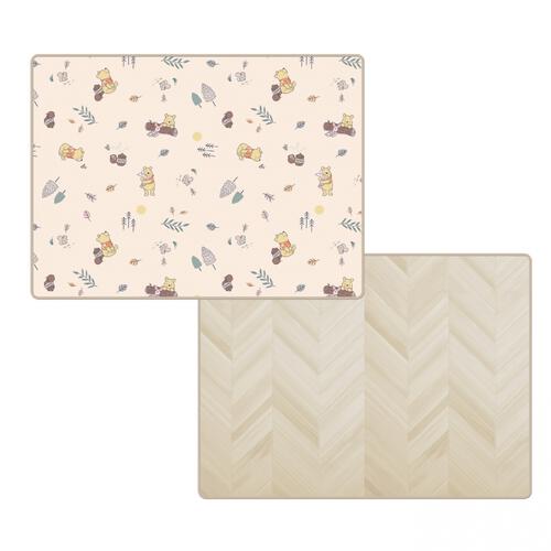 【ブラックフライデー】オリジナル 両面使えるマット プーさん 【フロアマット リバーシブル仕様 やわらかマット（190×140×厚さ1.5cm）】ベビーザらス限定