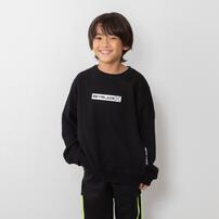 BEYBLADE X 長袖トレーナー 前後シールプリント ベイブレード エックス ブラック&times;130cm ベビーザらス限定