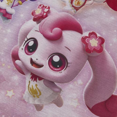 ティニピン ナイトドレス  フリル付き パープル&times;100cm