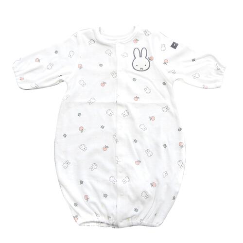 miffy ミッフィー 長袖ドレスオール ベロア ホワイト50-70cm ベビーザらス限定