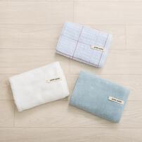 湯上りバスタオル 3枚組 ブルー&times;フリー ベビーザらス限定