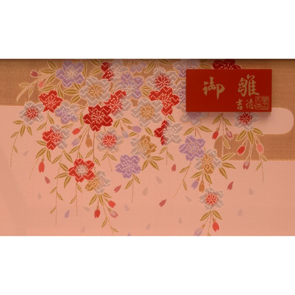 雛人形】ケース飾り 親王飾り「桜模様黒塗」 (322201)ひな人形