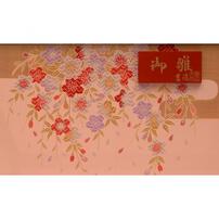 【雛人形】ケース飾り 親王飾り「桜模様黒塗」 (322201)ひな人形 ひな祭り お雛様 おしゃれ【メーカー直送】