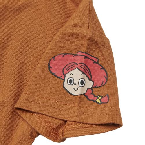 Disney ディズニー 半袖ボディスーツ ドッカン サガラ ポテトヘッド ブラウン&times;70cm ベビーザらス限定 赤ちゃん 出産準備 出産祝い ベビー服 子供服