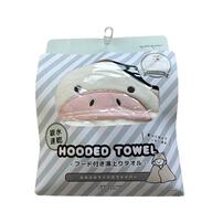 湯上りタオル ウシ ホワイト