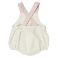 星のカービィ 吊りブルマ 裏毛 ホワイト&times;70-80cm ベビーザらス限定