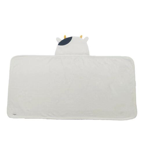 湯上りタオル ウシ ホワイト
