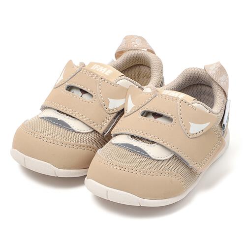 イフミーアニマルベビーシューズ 205801 ライトベージュ×14.5cm