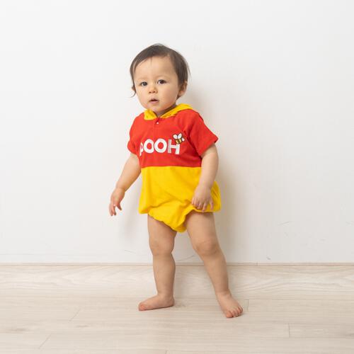 Disney ディズニー 半袖ボディスーツ なりきり くまのプーさん パイルベビーザらス限定