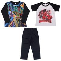 仮面ライダーゼッツ 光る2トップスパジャマ ブラック&times;110cm  ベビーザらス限定