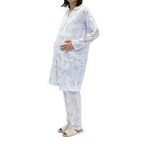 サンリオ 長袖パジャマ シナモロール サックス×M-L